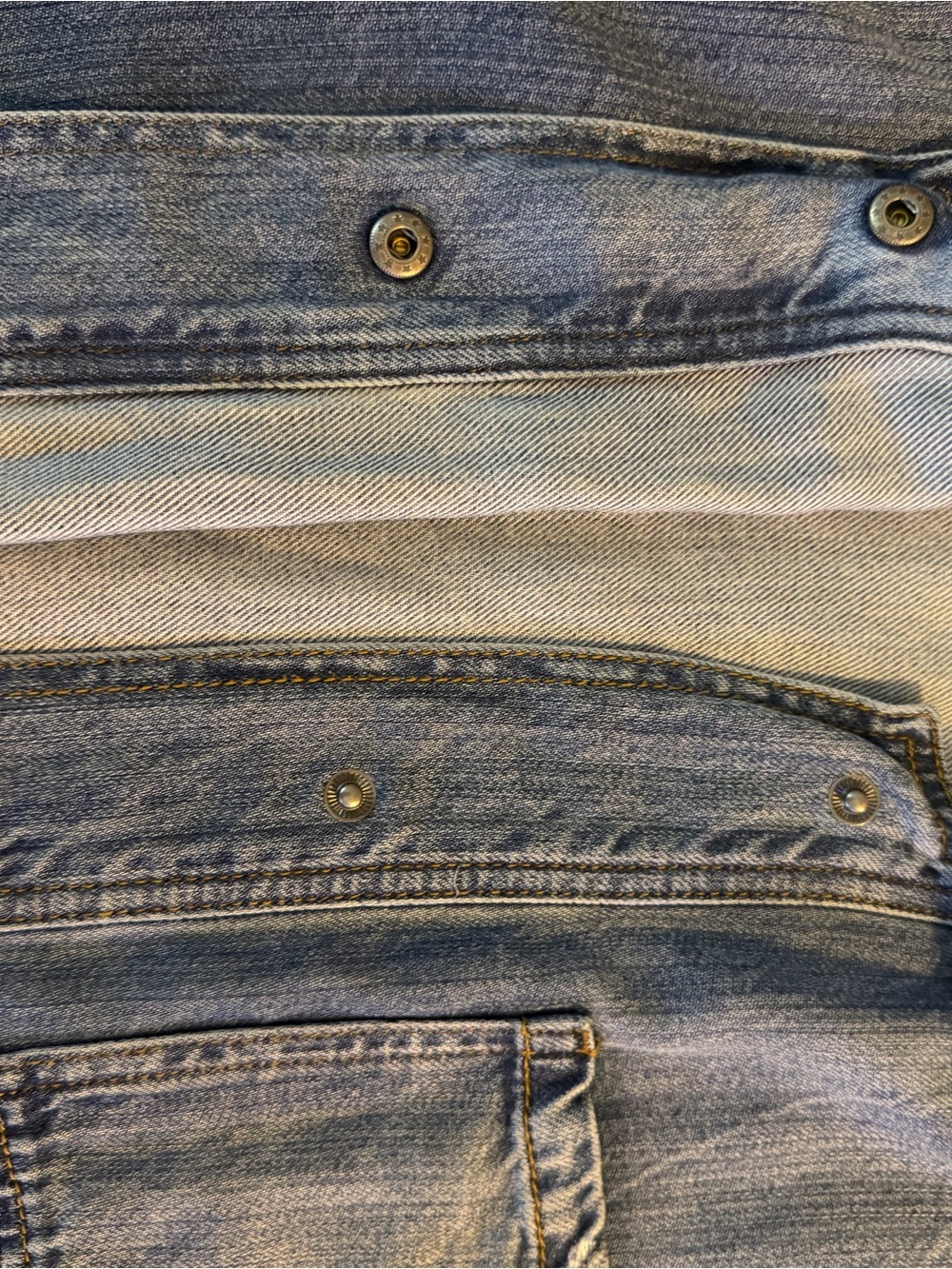 KUT from the Kloth brand size L Blue denim shirt/jacket - Picture 10 of 14